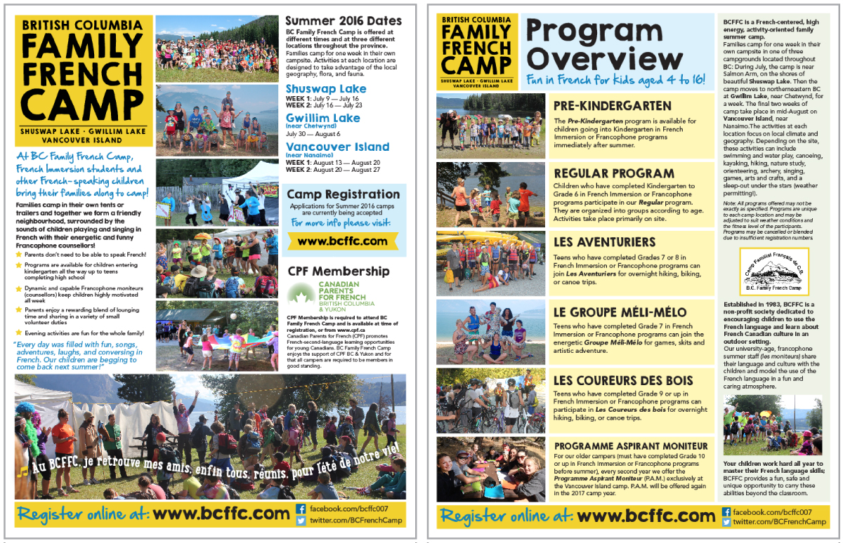 BCFFC All Camps Flyer